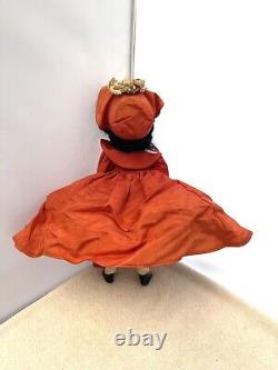 Vintage Madame Alexander Scarlett o Hara Doll Composition 14 Tall