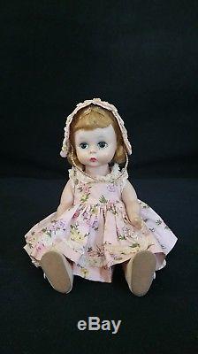 Vintage Madame Alexander -kins Doll Blonde bent knee Wendy face c1954
