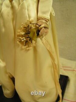 Vintage Rare 1940's 17 Madame Alexander Bridesmaid Doll Dress Gown & Flowers