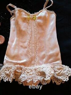 Vintage Rare Madame Alexander Tagged Cissy Pink withLace Trim Chemise