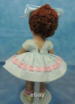 Vogue 1952 Strung Ginny Doll 8 Caracul Wig MARGIE #28 Tagged Dress