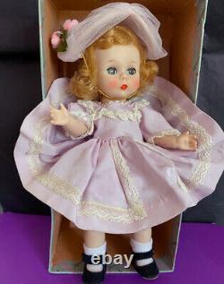 WENDY VISITS AUNTIE. 1955 pretty Madame Alexander-kins doll with her box