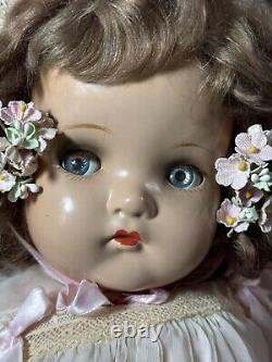 WOW NIB 1930s? 20 MADAME ALEXANDER Composition & Cloth Doll FLIRTY EYES Crier