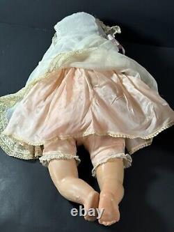 WOW NIB 1930s? 20 MADAME ALEXANDER Composition & Cloth Doll FLIRTY EYES Crier