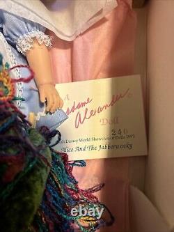 Walt Disney Convention Madame Alexander Alice Jabberwocky Doll MIB #240/500