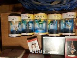 Wizard of Oz Hallmark Keepsake ornaments lot / Wb Miniature Collection lot